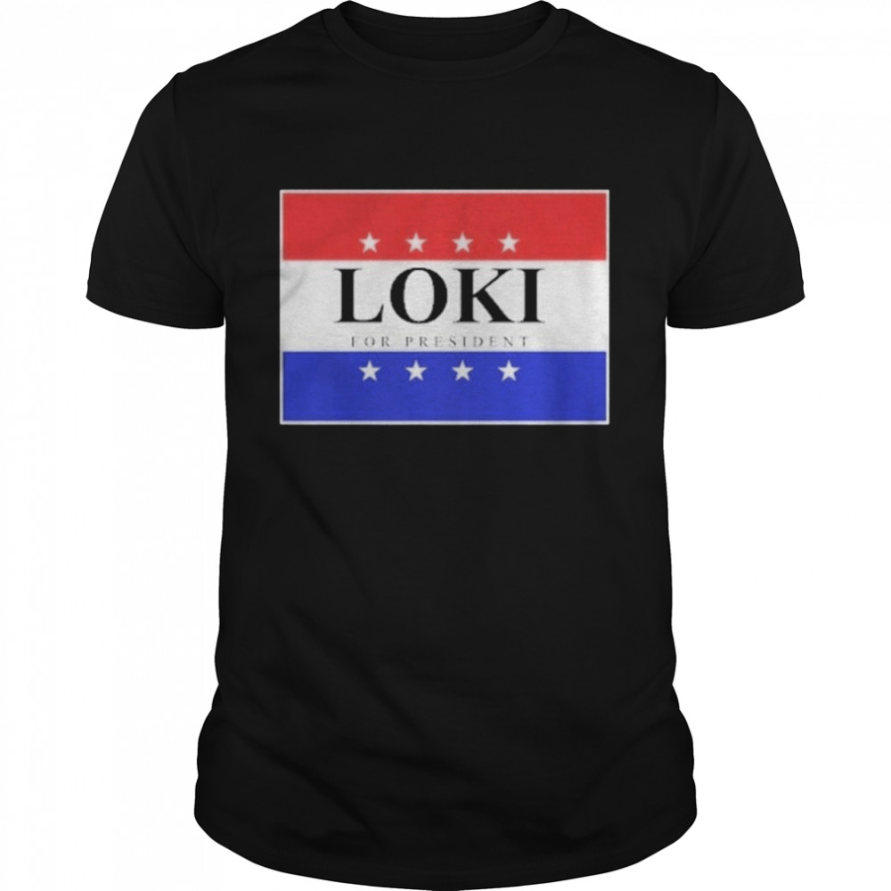 Loki For President 2020 shirt