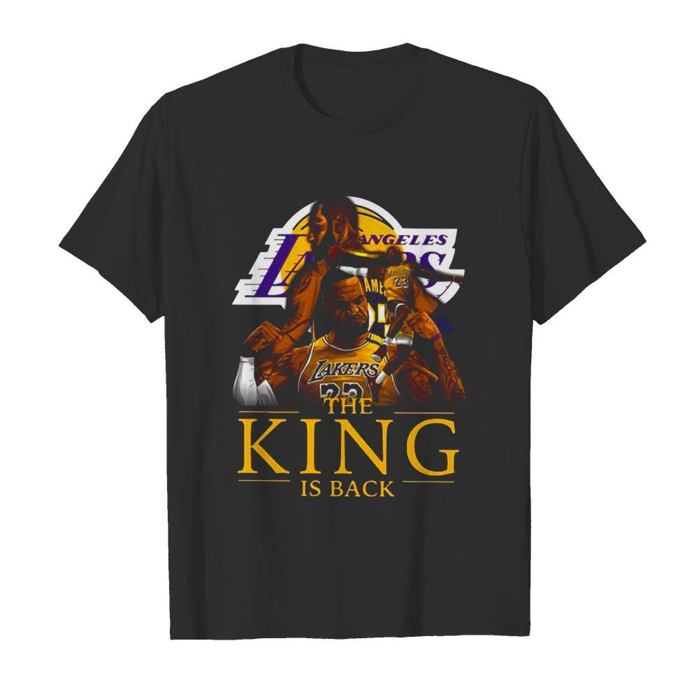 Los Angeles Lakers Lebron James The King Is Back shirt