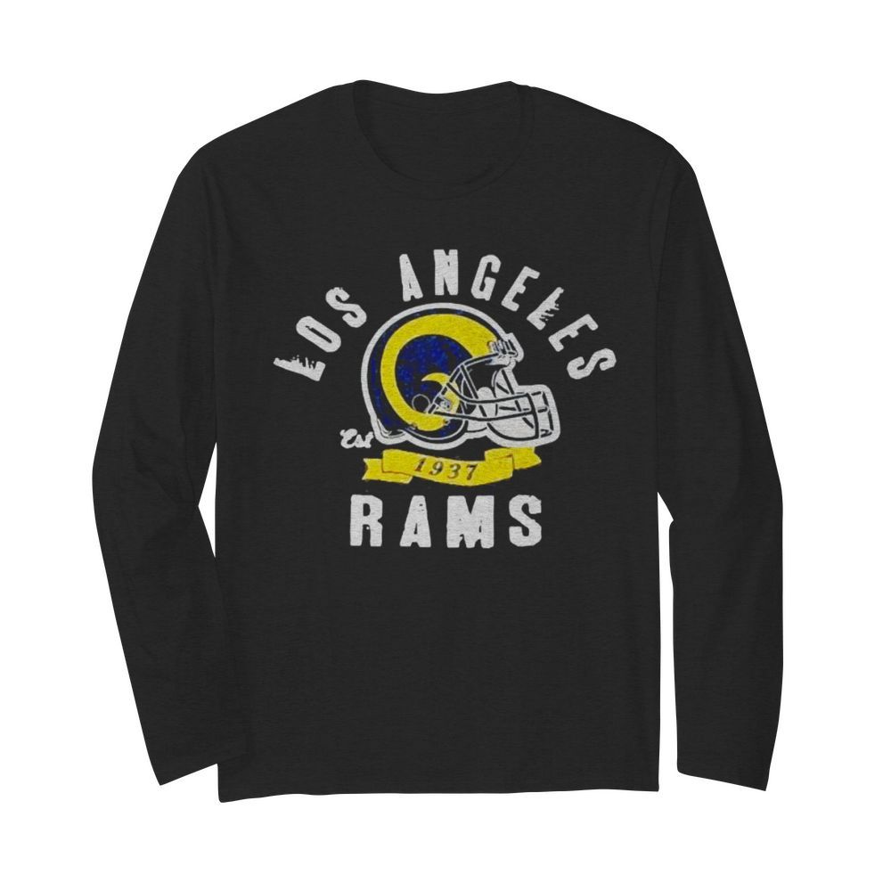 Los Angeles Rams Est 1937  Long Sleeved T-shirt 