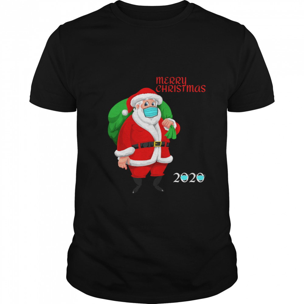 Mask Christmas Mask Santa Claus 2020 shirt