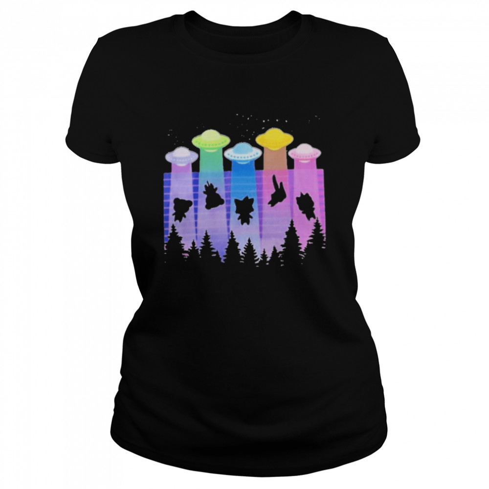 Merch give me space glow in the dark  Classic Women's T-shirt