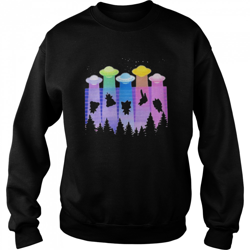 Merch give me space glow in the dark  Unisex Sweatshirt