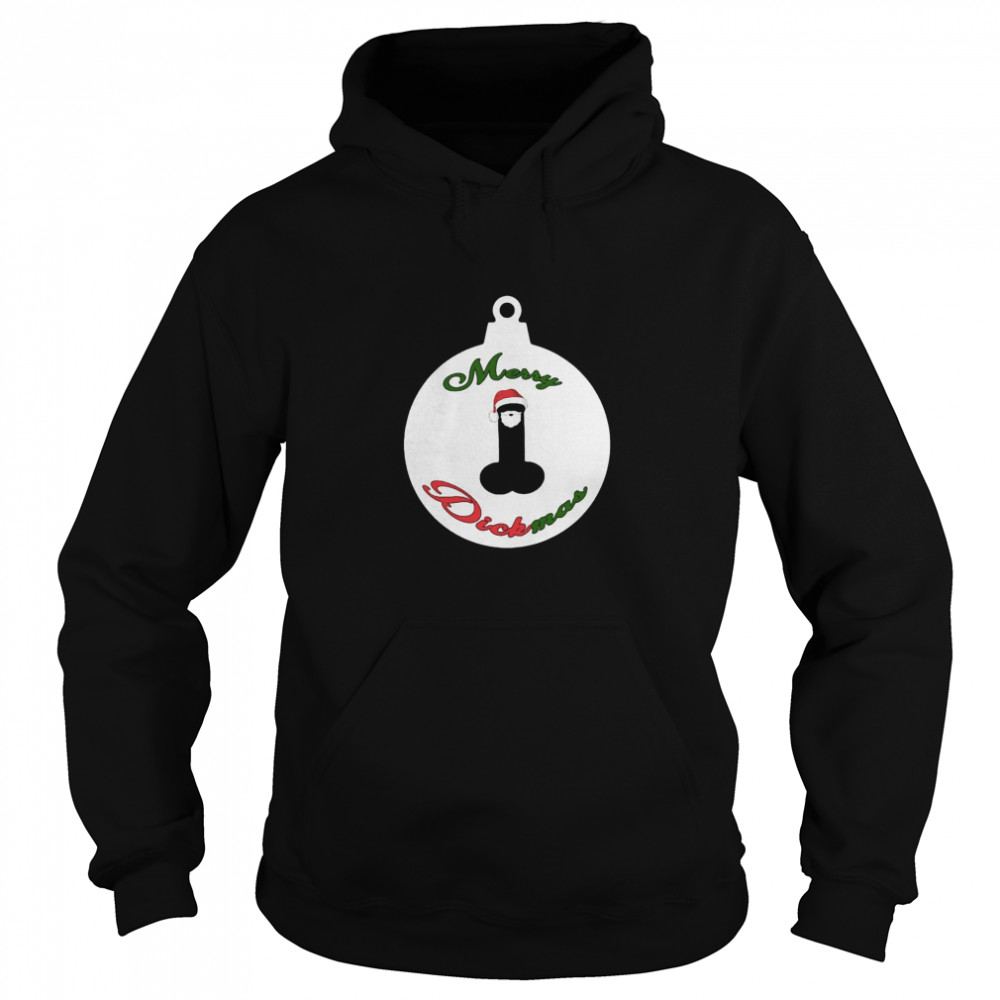 Merry Dickmas Womens Penis Ugly Christmas  Unisex Hoodie