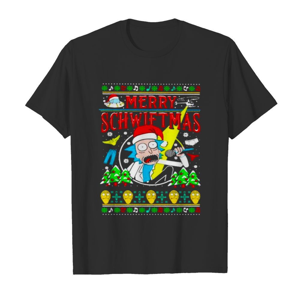 Merry Schwiftmas Rick And Morty shirt