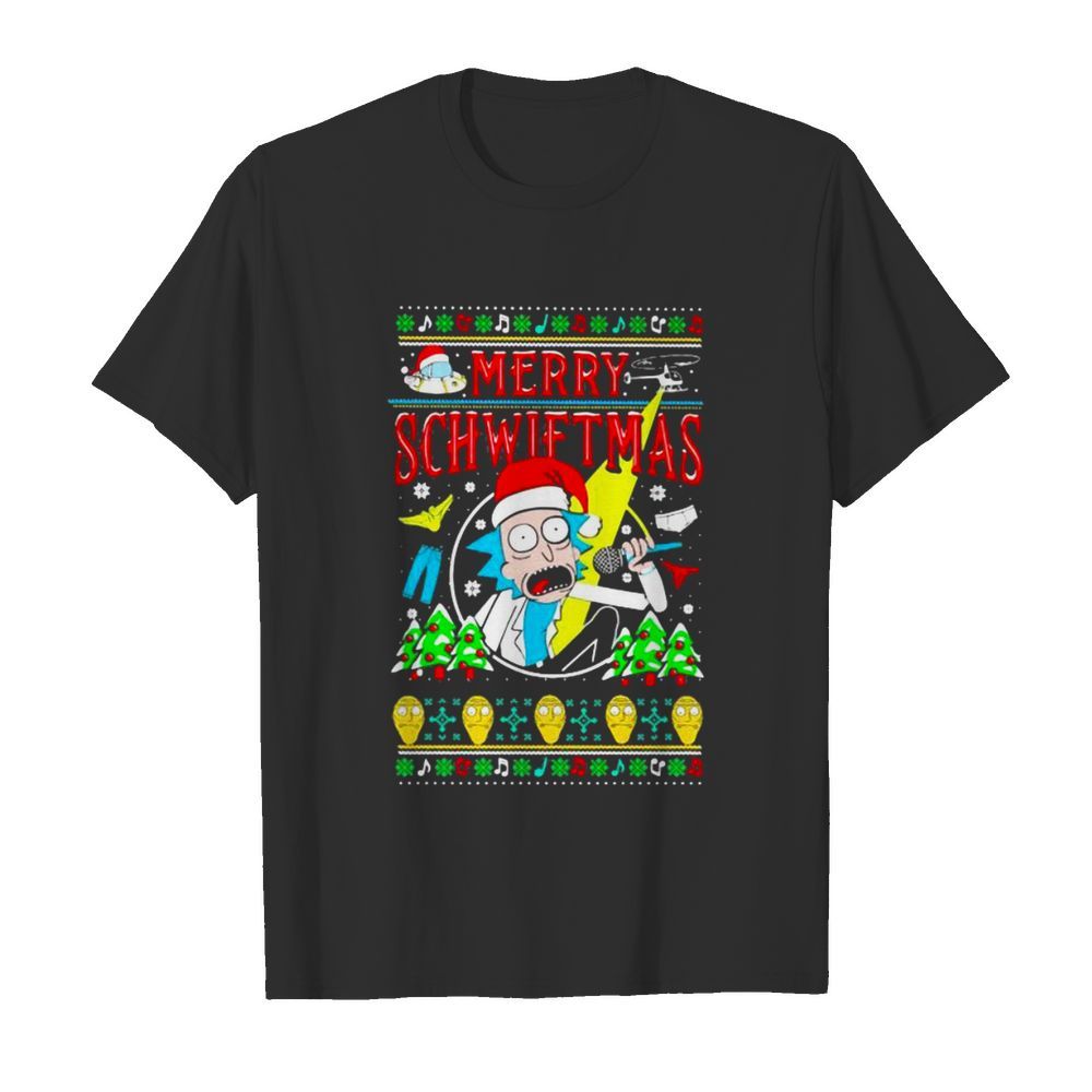 Merry Schwiftmas Rick and Morty shirt