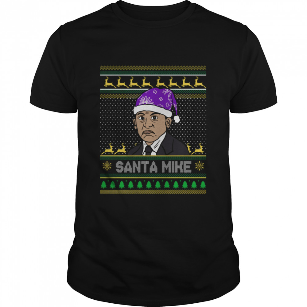 Michael Scott Santa Mike Ugly Christmas shirt