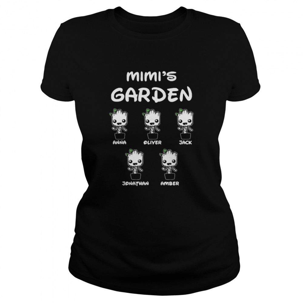 Mimis Garden Groot Anna Oliver Jack Jonathan Amber  Classic Women's T-shirt