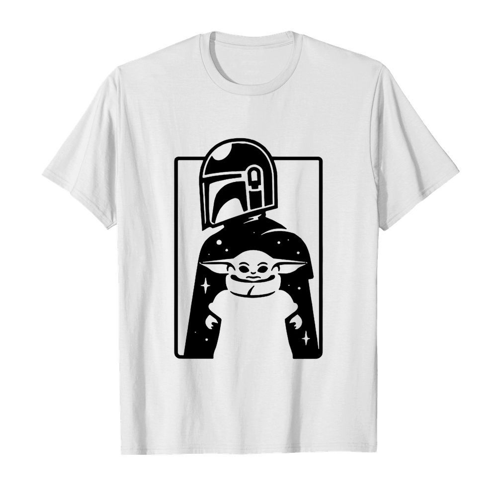 Minimal Mando And Grogu The Mandalorian Baby Yoda shirt