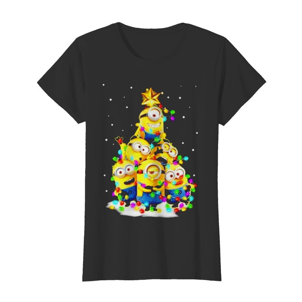 Minions Christmas tree  Classic Women's T-shirt