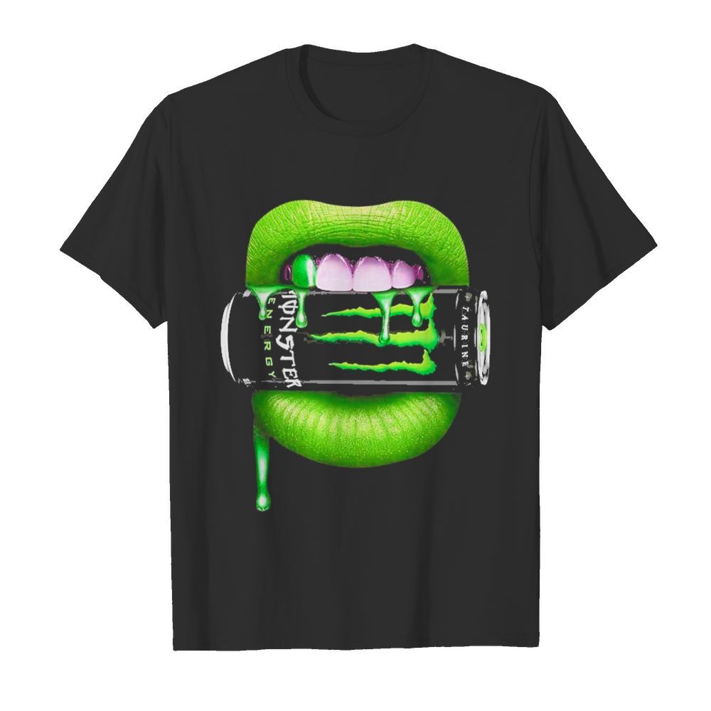 Mouth shut monster shirt