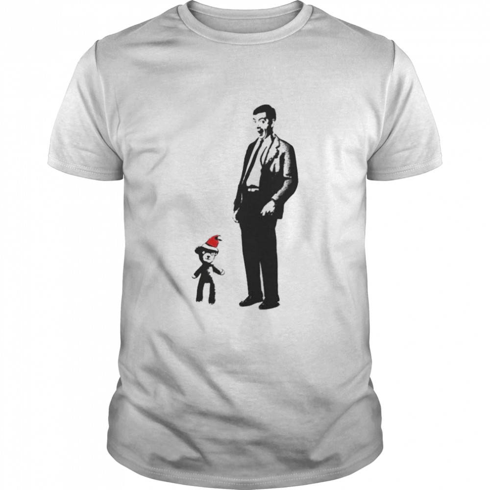 Mr Bean and Christmas Teddy shirt