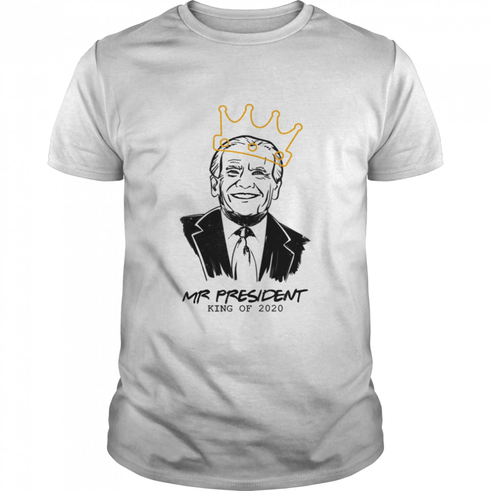 Mr Us President Joe Biden King Of 2020  Classic Men's T-shirt