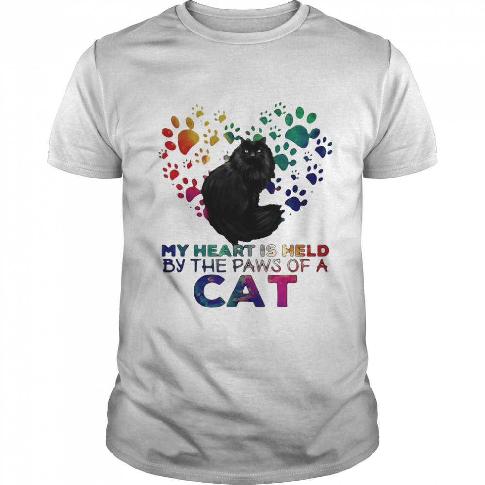 My Heart Is Held By The Paws Of A Cat shirt