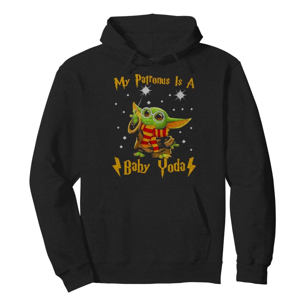 My Patronus Is A Baby Yoda merry christmas  Unisex Hoodie