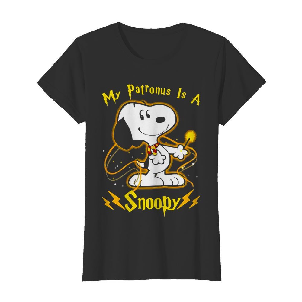 My Patronus Is A Snoopy  Classic Women's T-shirt