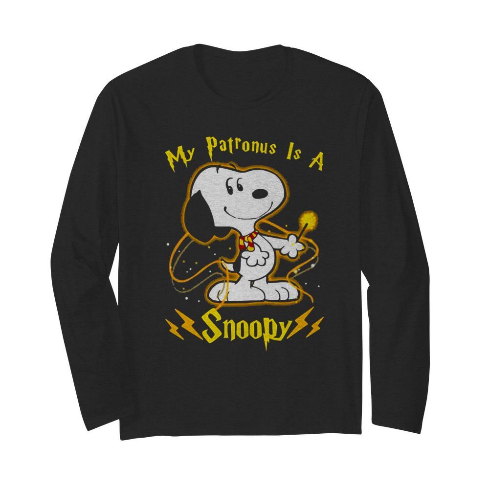 My Patronus Is A Snoopy  Long Sleeved T-shirt 