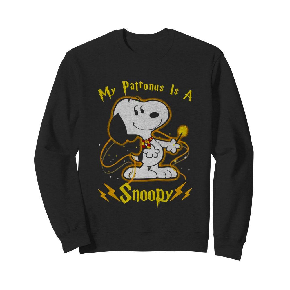 My Patronus Is A Snoopy  Unisex Sweatshirt