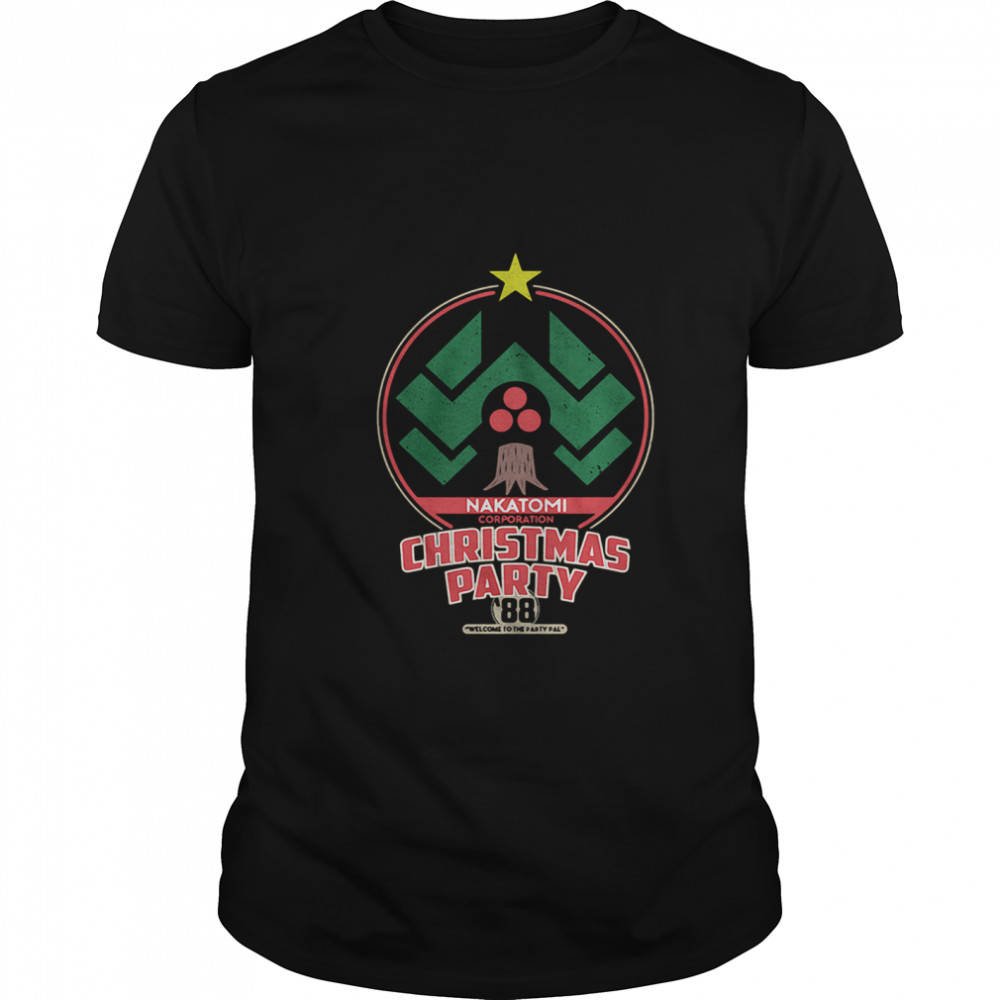 Nakatomi Corporation Christmas Party Christmasstree Xmas shirt