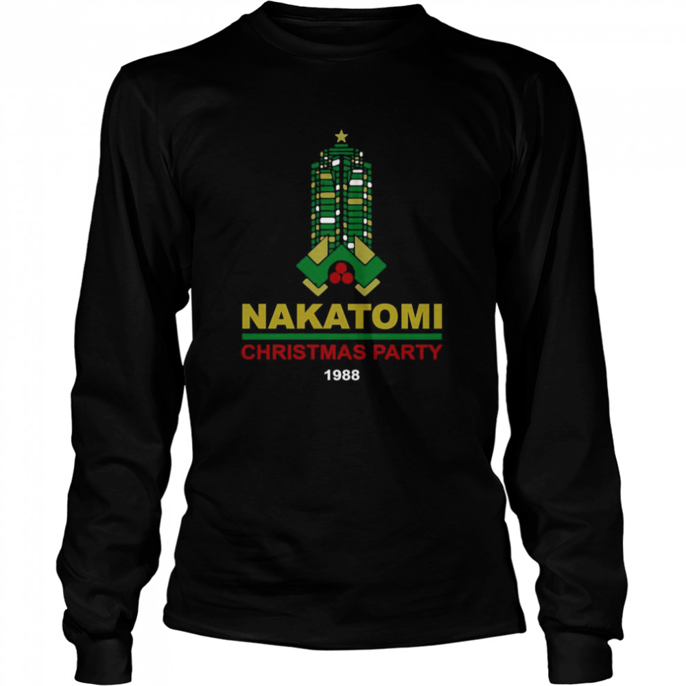 Nakatomi Plaza Christmas party 1988  Long Sleeved T-shirt