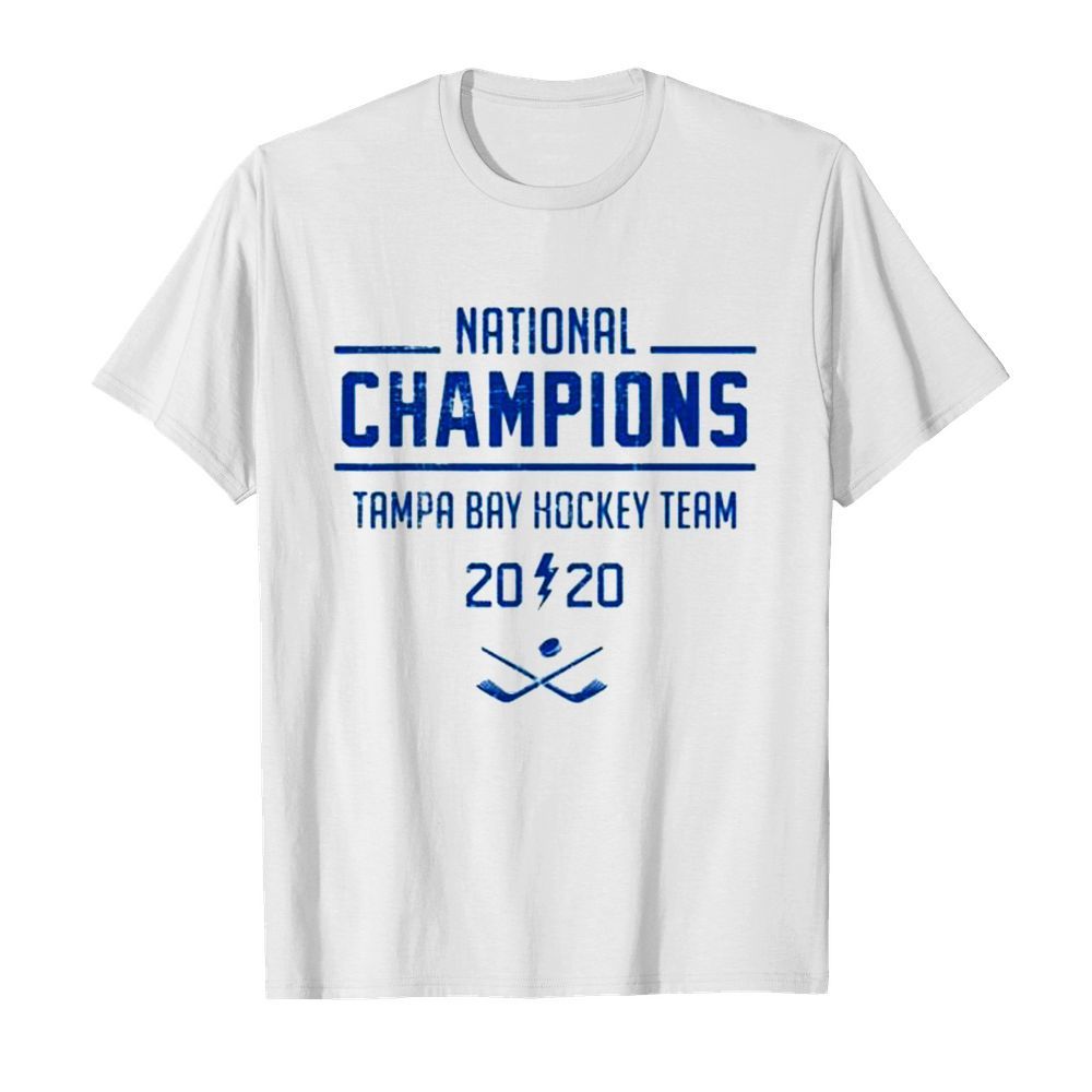 National champions Tampa Bay Hockey team 2020 shirt