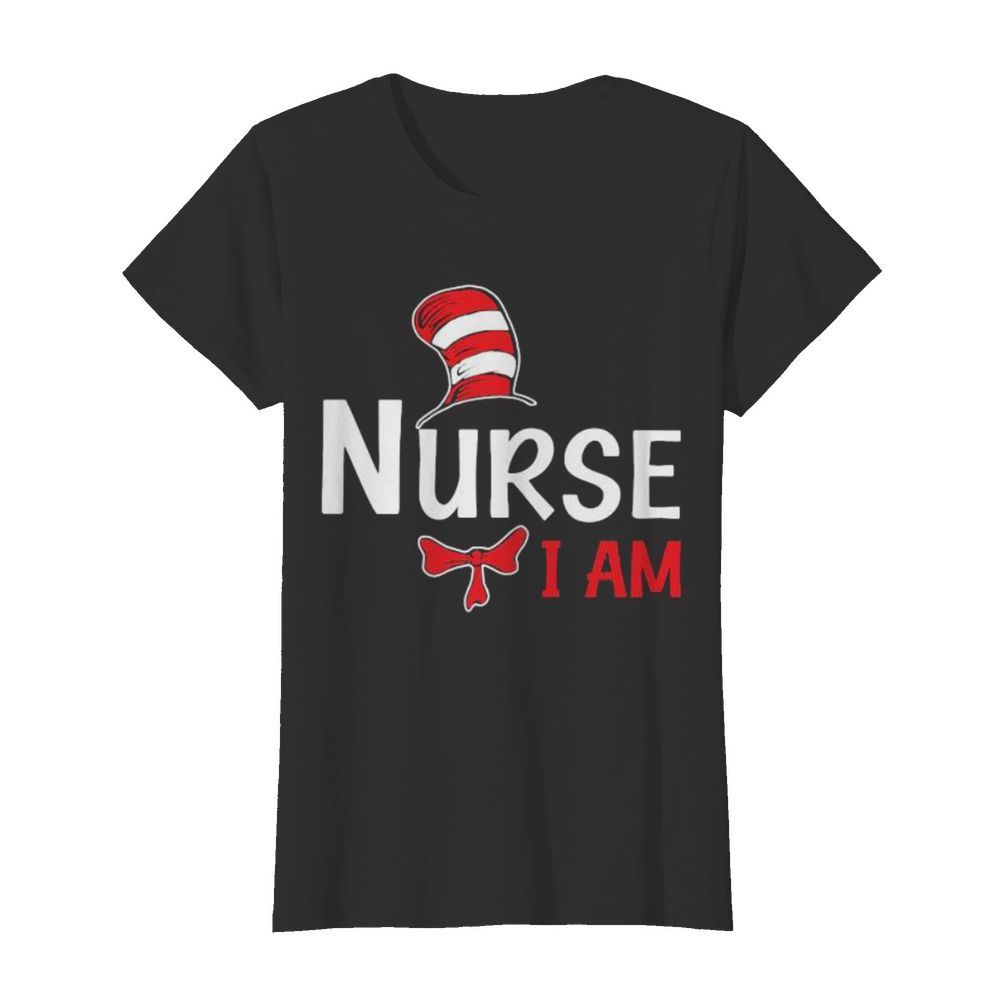 Nurse I Am Red Bow Christmas  Classic Women's T-shirt