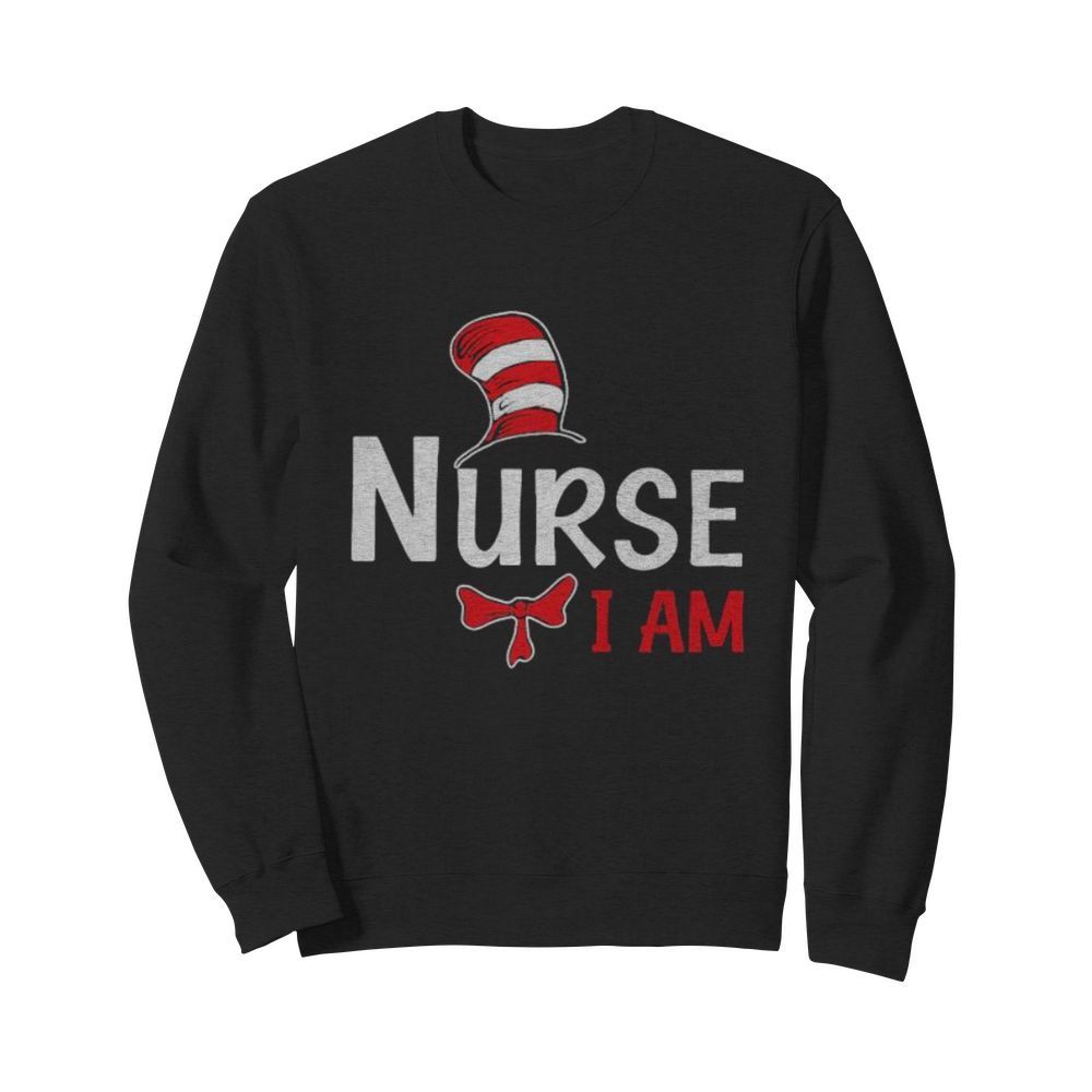 Nurse I Am Red Bow Christmas  Unisex Sweatshirt