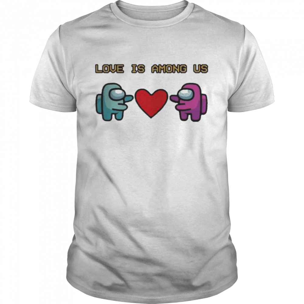 Official Love is Among Us 2021 Valentines day  Classic Men's T-shirt