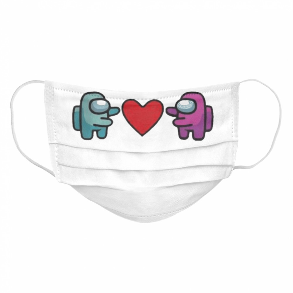 Official Love is Among Us 2021 Valentines day  Cloth Face Mask