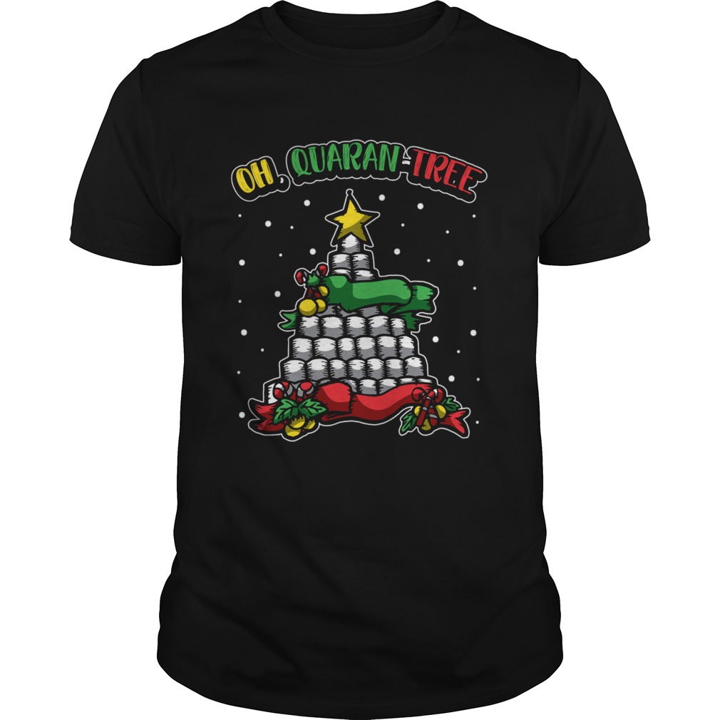 Oh Quaran Tree Christmas Gift Idea Oh Quarantree shirt