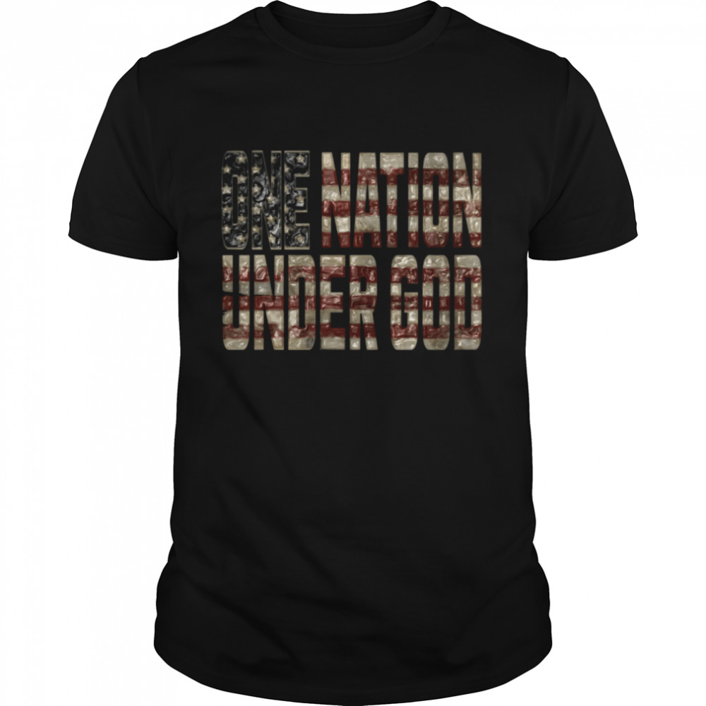 One Nation Under God  Classic Men's T-shirt