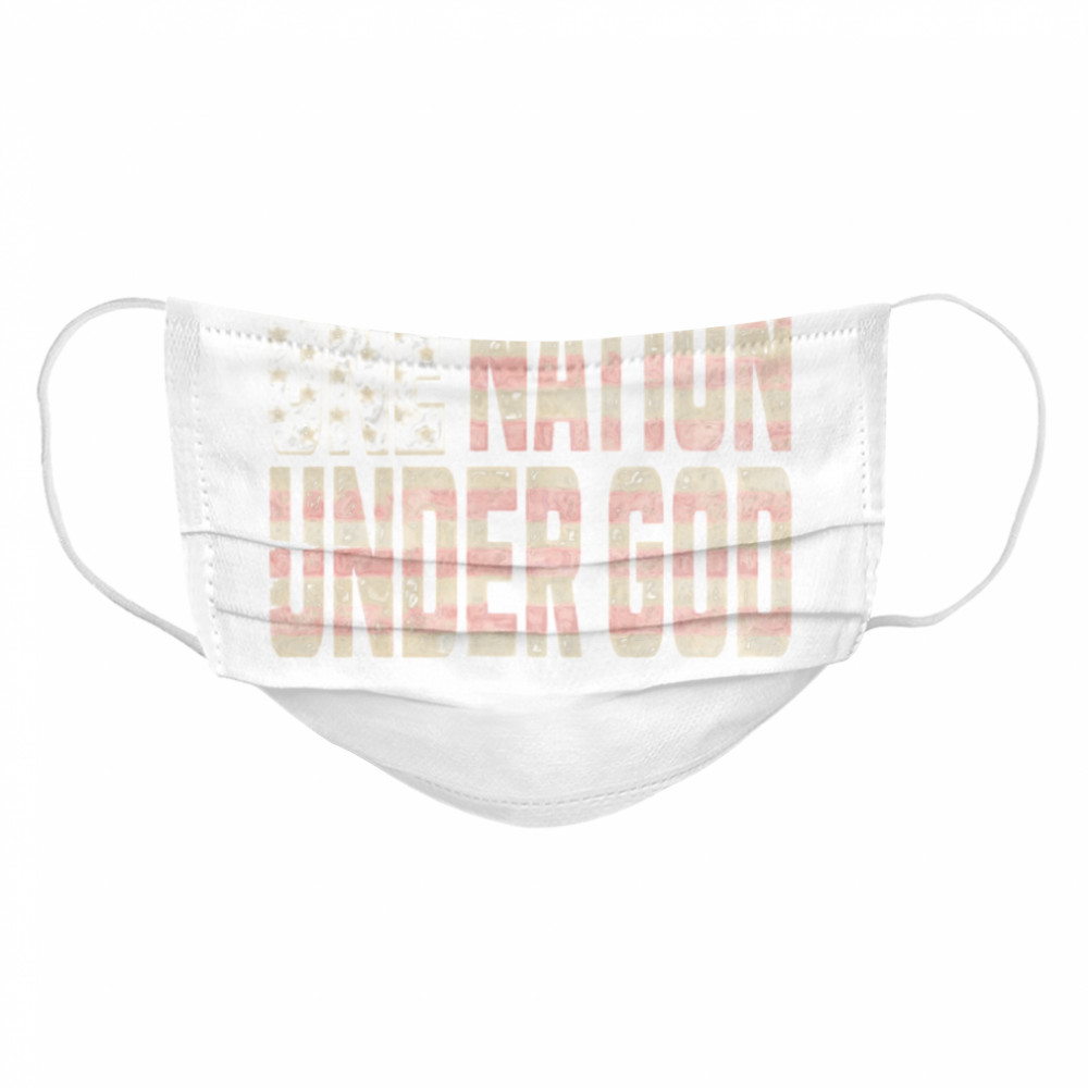 One Nation Under God  Cloth Face Mask