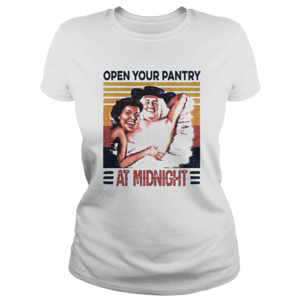 Open Your Pantry At Midnight Vintage  Classic Women's T-shirt