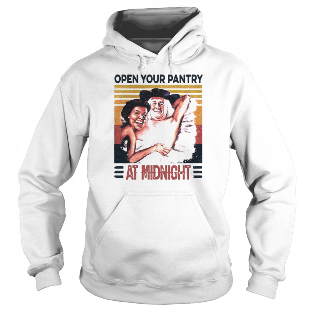 Open Your Pantry At Midnight Vintage  Unisex Hoodie