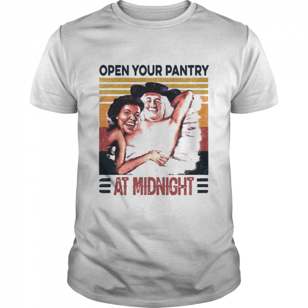 Open Your Pantry At Midnight Vintage  Classic Men's T-shirt