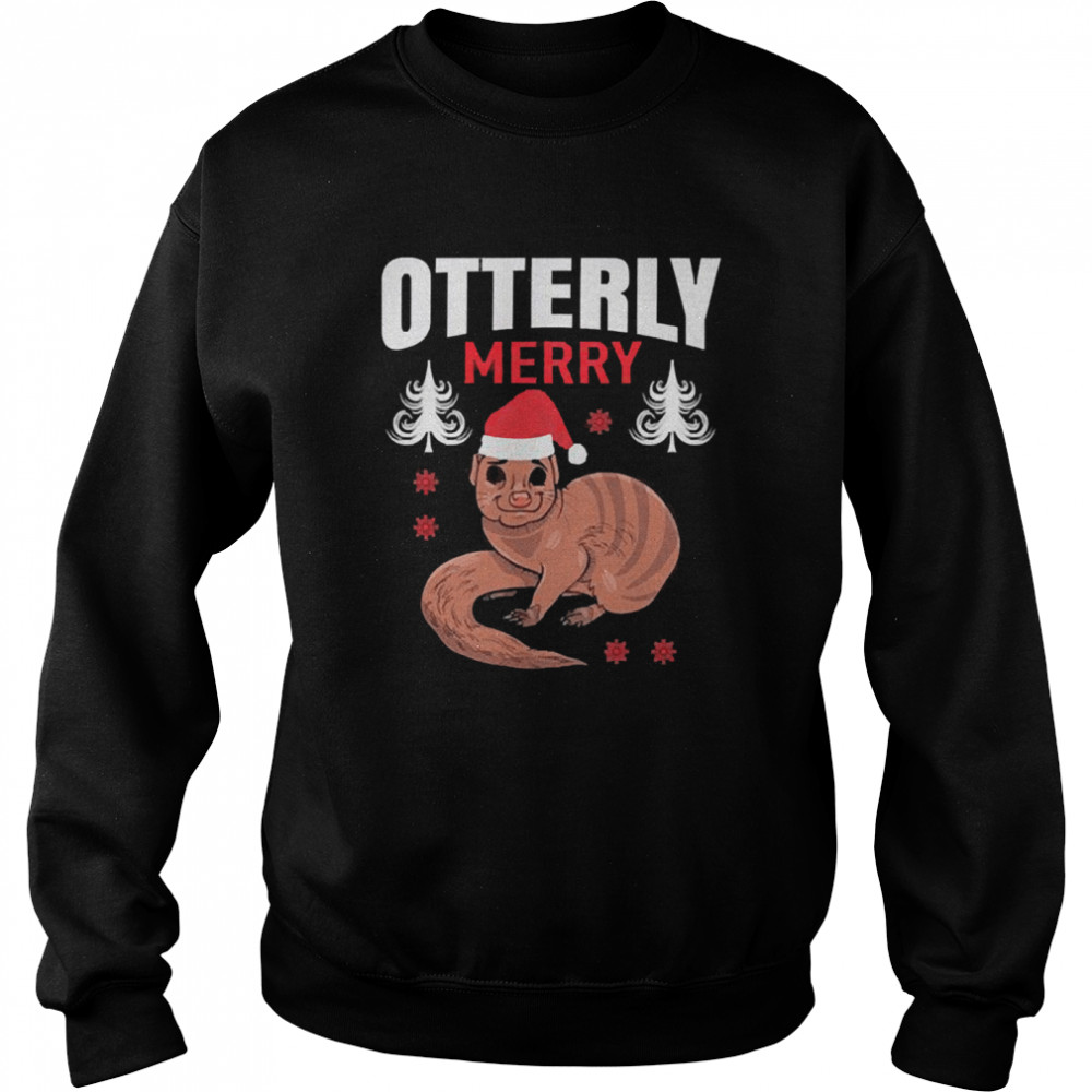 Otterly Santa Merry christmas  Unisex Sweatshirt