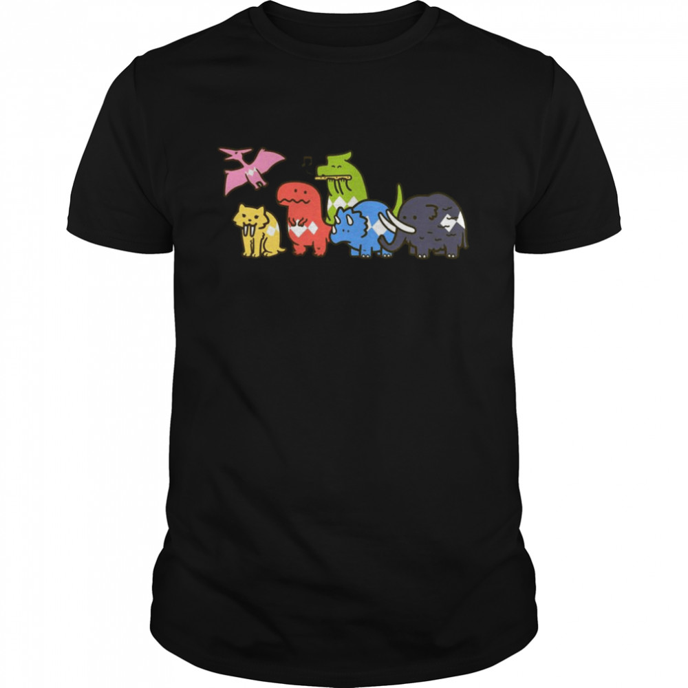 Pet Dinosaurs Power Ranger shirt