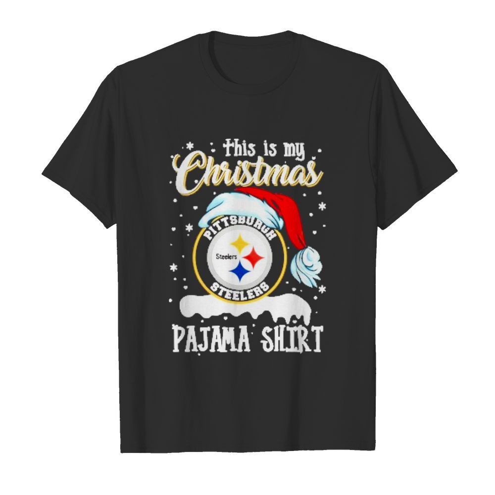 Pittsburgh steelers this is my christmas pajama shirt