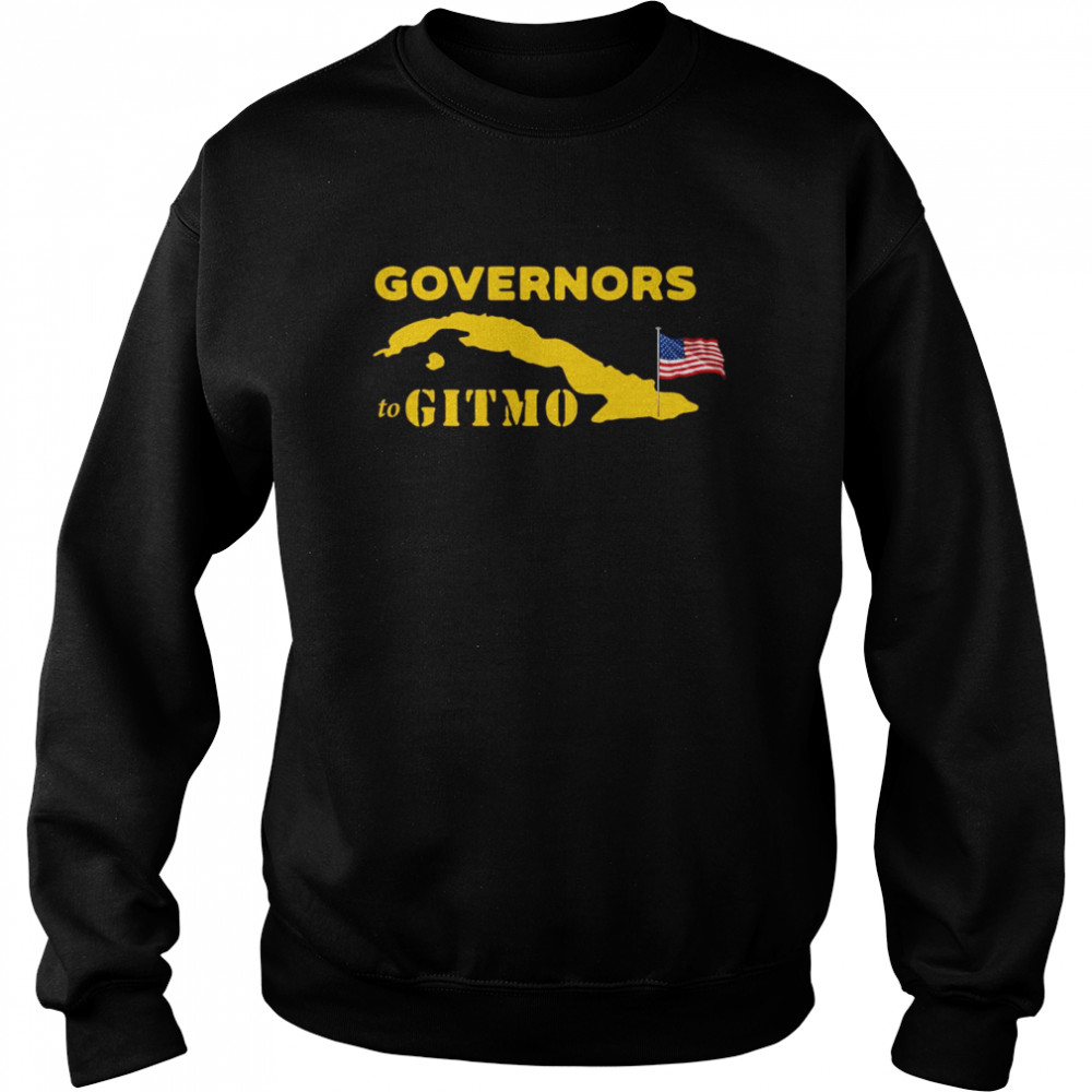 Podcast merch you’re welcome governors to gitmo  Unisex Sweatshirt