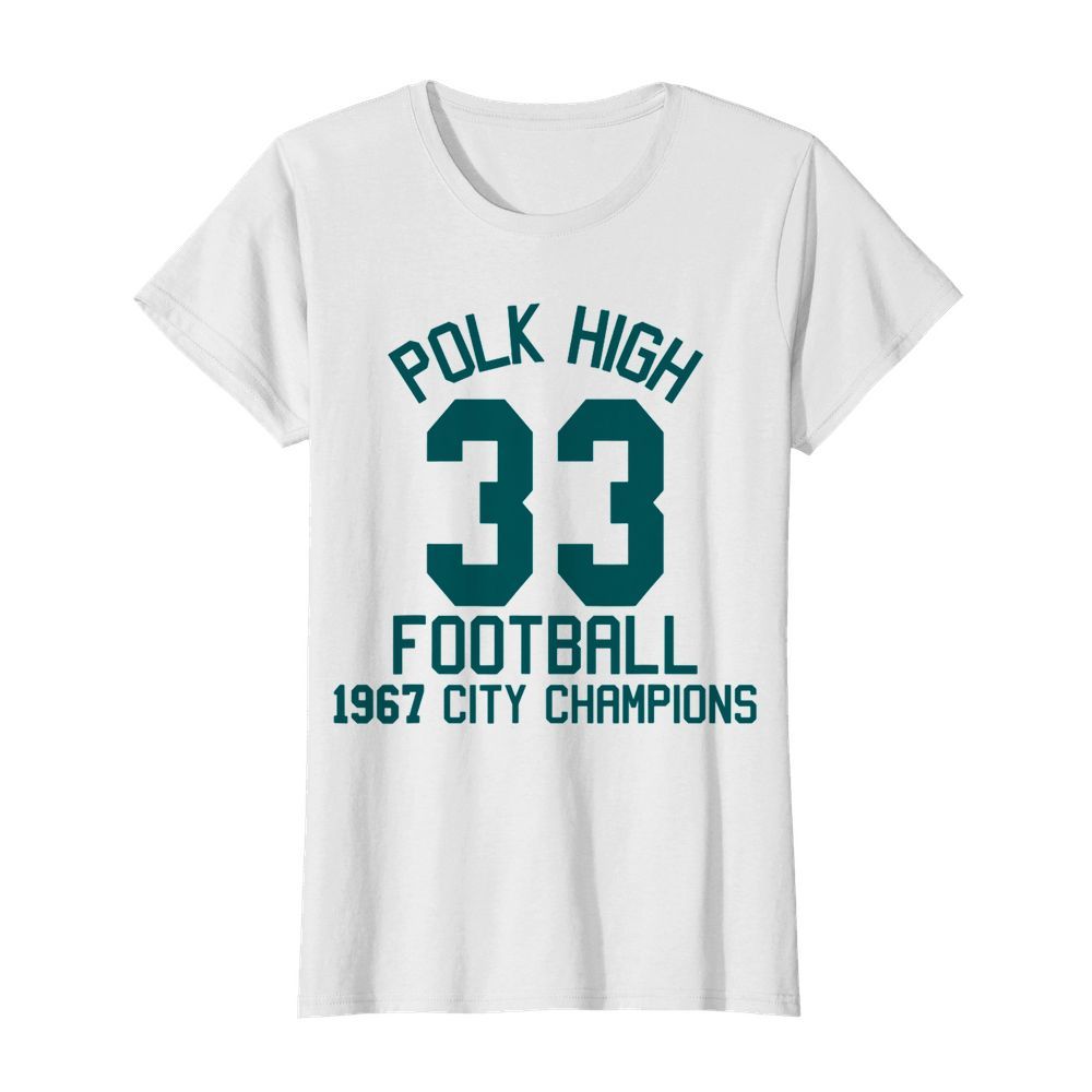 Polk High School Football City Champions 1967 Jersey  Classic Women's T-shirt