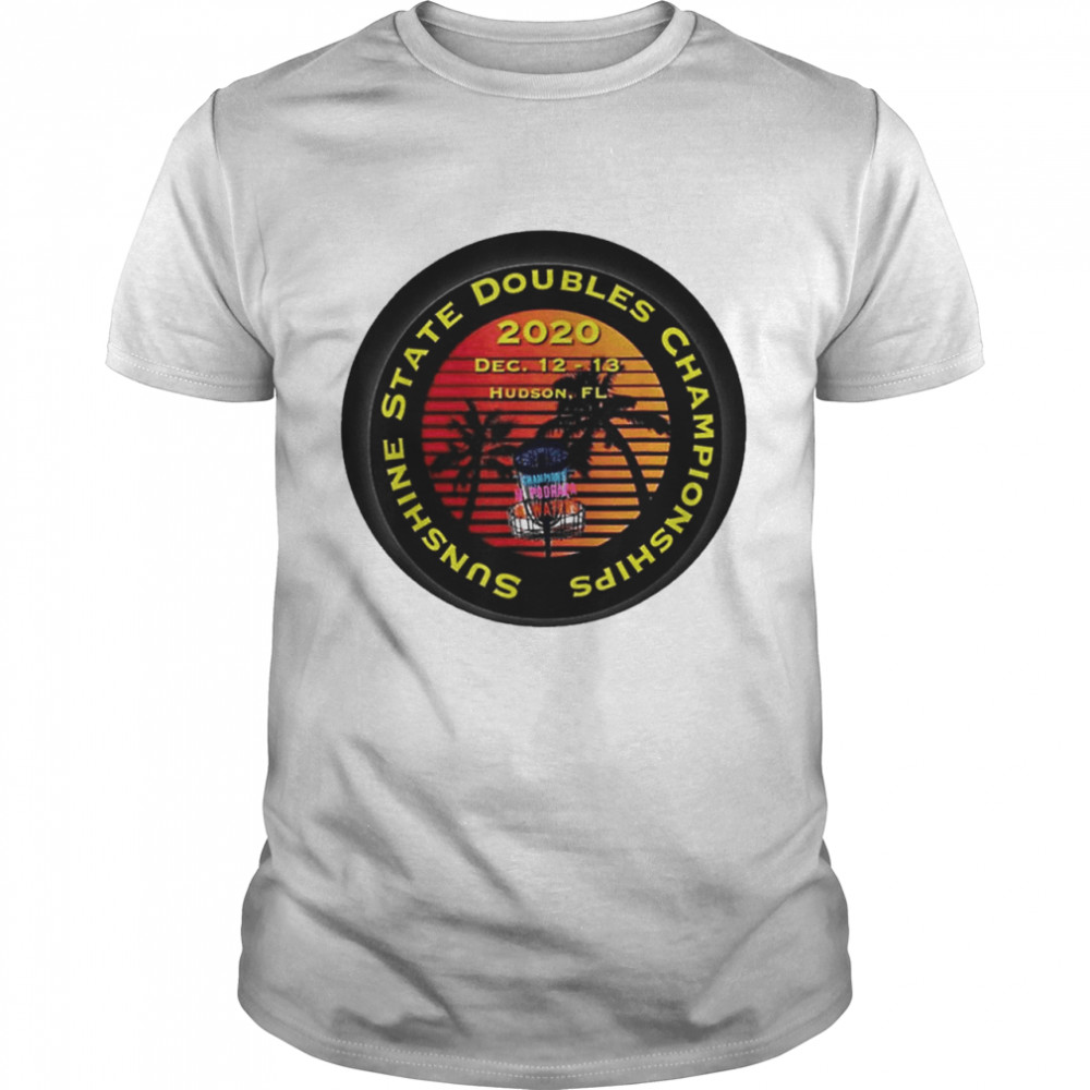 Pro Disc Golf 2020s Sunshine State Doubles Championship shirt