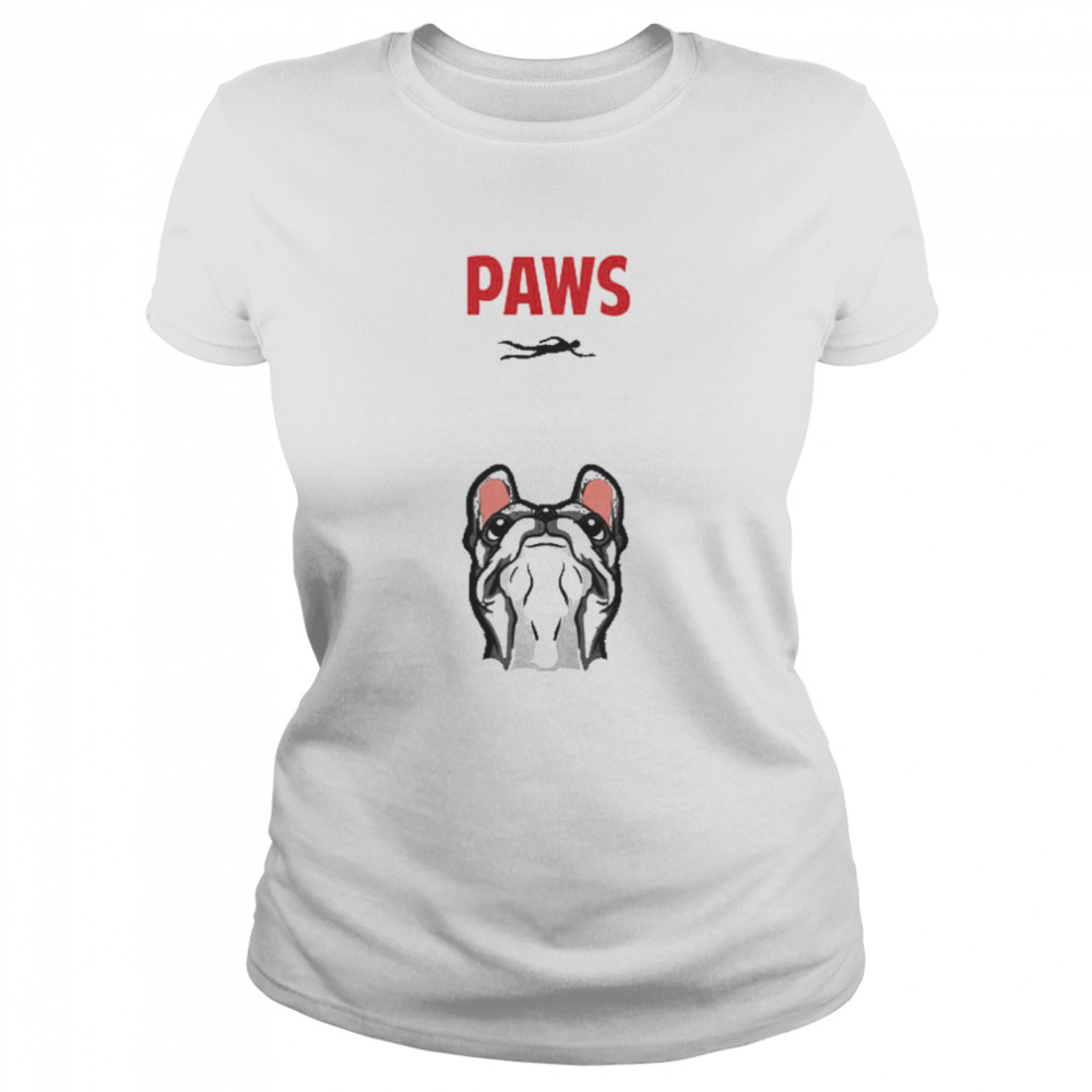 Pug and paws  Classic Women's T-shirt