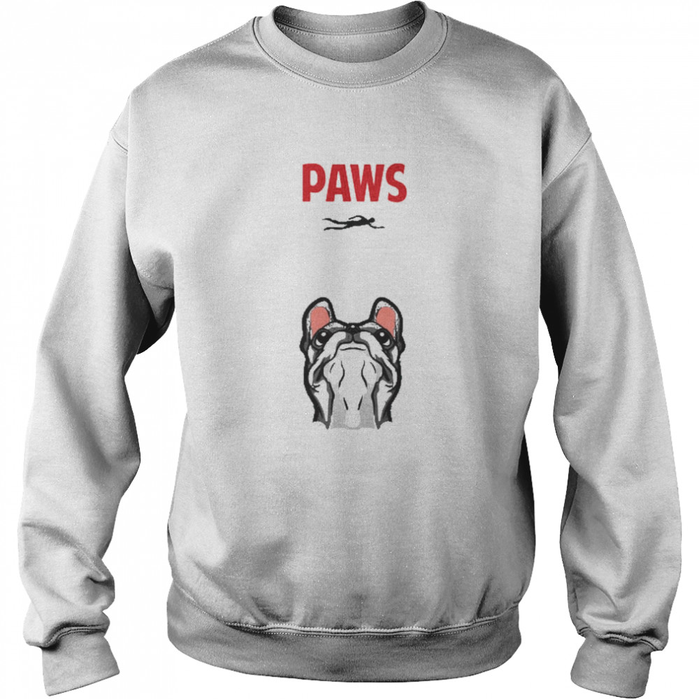 Pug and paws  Unisex Sweatshirt