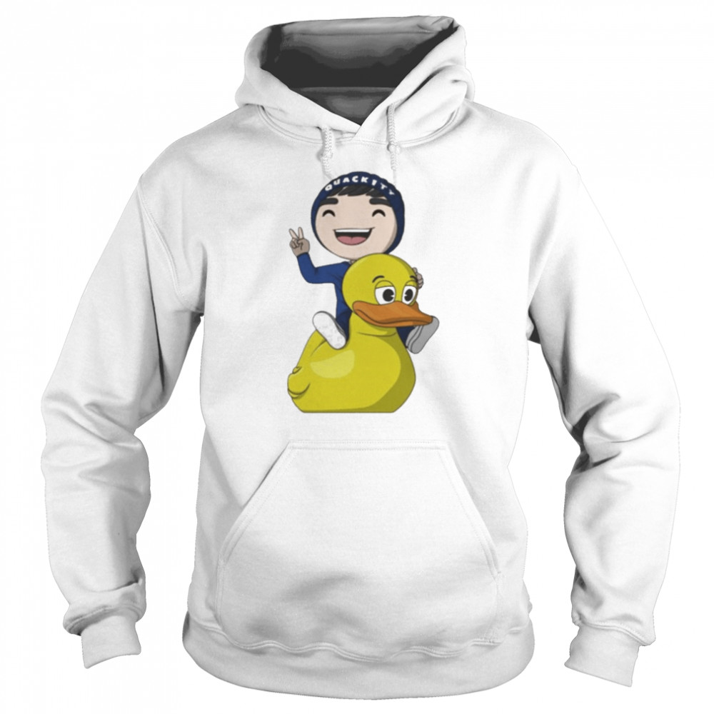 Quackity Merch Official Santa Stna Heart Light Christmas  Unisex Hoodie