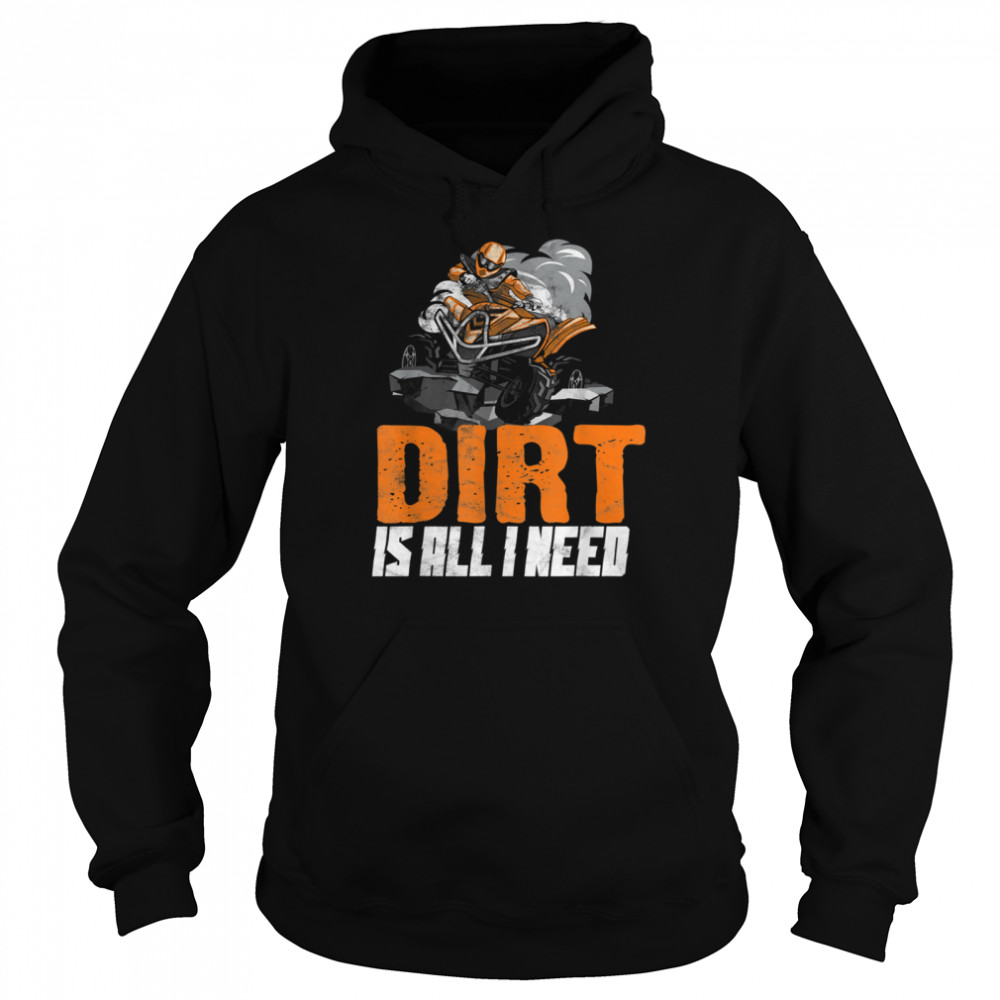 Quad Bikes vintage Brap Racing Four Wheeler Quad Bike  Unisex Hoodie