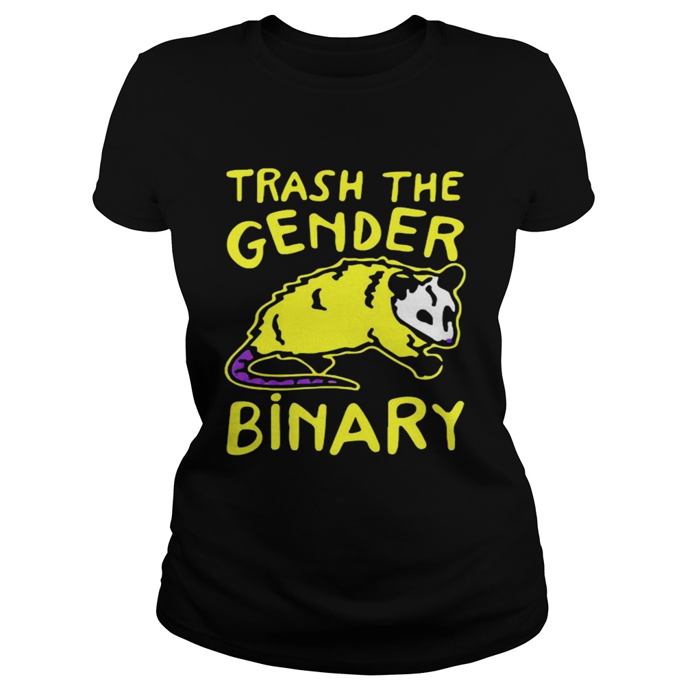 Raccoon Trash the gender Binary  Classic Ladies