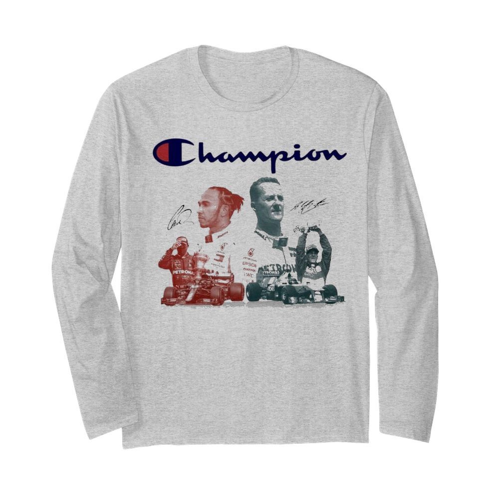 Racing champion hamilton  Long Sleeved T-shirt 