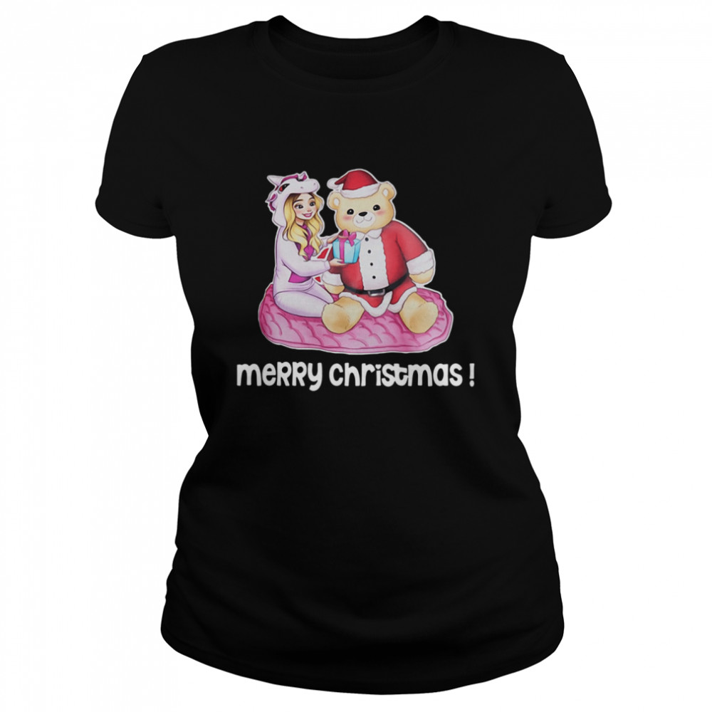 Rebekah Wing Merry Christmas  Classic Women's T-shirt