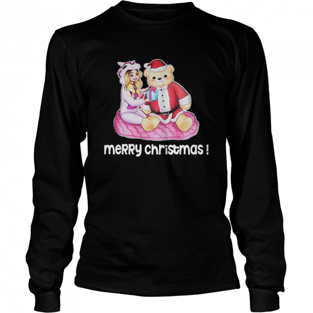 Rebekah Wing Merry Christmas  Long Sleeved T-shirt