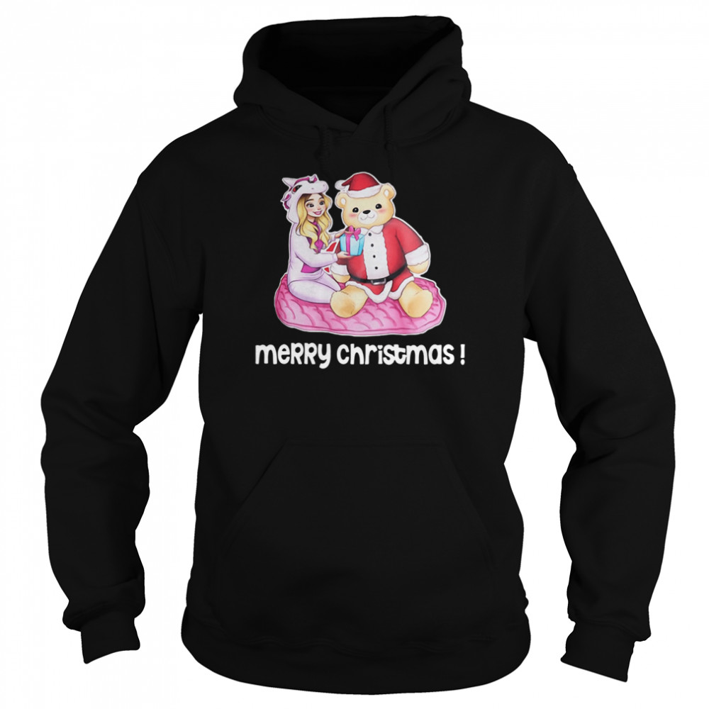 Rebekah Wing Merry Christmas  Unisex Hoodie