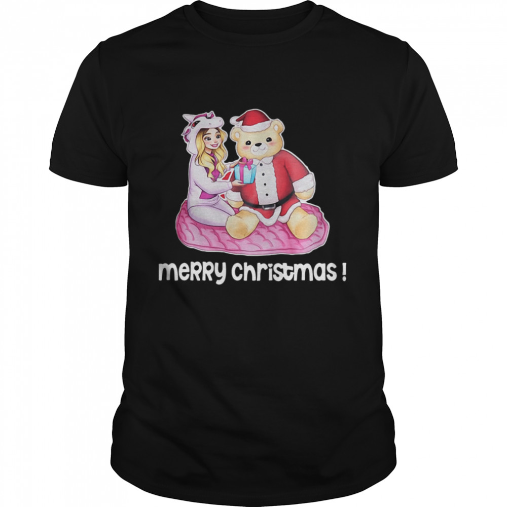 Rebekah Wing Merry Christmas  Classic Men's T-shirt